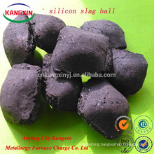 Si ball as substitute for ferro silicon